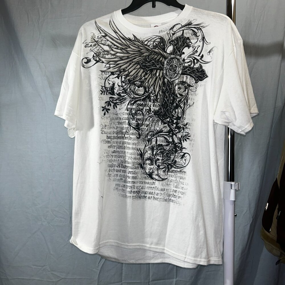 New - Delta, Pro Weight - Gothic Print T-shirt